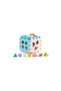 Removable educational cube with lights, sounds and shape sorting activities - 4
