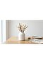 مزهرية عريضة من الجبس