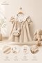 Girl's Dress - Baby Set Rabbit Embroidered Girl's Dress Cotton - Summer Baby Dress