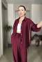 Comfortable Fit Shirt and Pants Set with Side Stripe Embroidery - 4