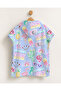 Flamingo, Summer Patterned Children's Poncho Towel Hooded Sea Beach Pool Poncho - 2