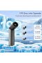 Portable Handheld Fan - Rotatable Mini Fan, High Speed Wind Cooling, 199 Speeds Stepless Control, Digital Display - 3