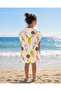Chick Patterned Children's Poncho Towel Hooded Sea Beach Pool Poncho - 3