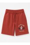 U.S. Polo Assn Boys' Knitted Shorts 4-14 Years Old Bordo
