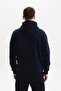 Ar-Ma Men's Hooded Sweatshirt with Text Print, Pocketless, Knitted Fabric, Regular Fit, 70% Cotton, 30% Polyester 3 - 5