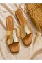 Helen Gold Genuine Leather Women's Slippers - 2