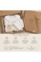 Newborn Jumpsuit 4 Layers Muslin Daisy Collar (Jumpsuit & Hat) (0-3 Months) - 3