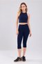 Premium, 4-Season High Waist Supportive Yoga-Sports Ultra Soft and Flexible Women's Capri Leggings - 6