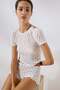Picot-trimmed lace pyjamas - 2