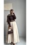 Women's Skirt Long Lined Crinkled Skirt - 5