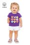 Baby Girl Emoji Printed Casual Short Sleeve Summer T-Shirt
