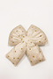 Digital Printing Checkered Bow Oven Ornament Decorative Filled Soft Handmade - 2