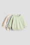 3-pack cotton sweatshirts