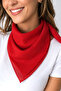 Plain Red Bandana Cotton Unisex Scarf Hair Neck Wrist Accessory - 2