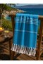 Sultan Peshtemal |   100% Cotton, Natural Fringed |   Beach, Pool, Spa, Hammam, Sports, Travel Towel (90X180 cm) - 3