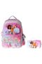Butterfly Girl (Turquoise - Pink) Primary School School Bag and Pencil Case Set - Setwg-W6074C - 2
