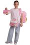 Kids Molang(Pink - Yellow Color) Girls' Triple Primary School School Bag Set - Setkk-L5318A - 4