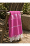 Sultan Peshtemal |   100% Cotton, Natural Fringed |   Beach, Pool, Spa, Hammam, Sports, Travel Towel (90X180 cm) - 3