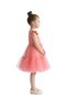 - Ruffle Tulle Party Dress with Headband - Multicolor - 6 Months to 5 Years - 2
