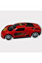 Metal Mini Cars 8 cm - Red - 4 - 1 Pcs