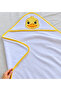 100% Cotton Baby Bath Swaddle Towel 80X80 cm – Soft, Absorbent, Unisex Baby Towel - 3