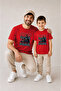 Father Son Combination Sold as a Single Item 100% Cotton Oversize T-Shirt Father's Day Gift