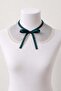 Vintage Style Ribbon Gray Girl's Collar - 6