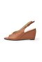 Blanca Tan Color Wedge Heel Women's Sandals - 5