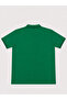 Large Size Polo Collar Short Elastic Sleeve Straight Cut Buttoned Men's Tshirt - 2