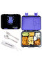 Convertible Bento Lunch Box w/ Insulated Lunch Bag – Teddy Black - 3