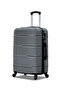 Hard Shell Horizon Line ABS Lightweight 24 Inch (20-25KG) Luggage, Combination Lock Suitcase