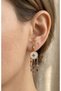 Earrings with Multi-Colored Stones and Dangles