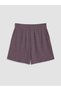 Two Mt Shop Quality Textured Women's Shorts with Elastic Waistband - 5