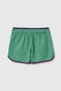 Boy's Turquoise Left Leg Swim Shorts with Embroidered Logo Detail, Ages 3-8 - 2