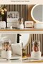 Stylish New Generation Covered 360 Rotatable Stand Brush Cosmetic Makeup Organizer - 6