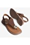 Scarletta Women's Flat Sole Flip-Flop Sandals - 5