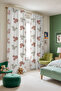 Polka Dot Mice Patterned Children's Baby Room Background Curtain (Single Wing Pricing) - 2