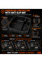 For Land Rover Defender Center Console Organizer with Removable Divider, Armrest Custom Storage Box, Abs Non-Slip Interior Organizer for Phone, Keys, Coins, Cards, Black - 2