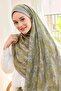 Urban Hours Shawl Pattern Gray Mayda Shawl - 3