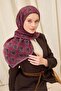 وشاح مونار أسود مقاس 90x90 - 3