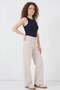 Women's Halter Neck Navy Blue Bodysuit - 2