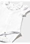 Baby Girl Ruffle Collar Short Sleeve Bodysuit White 1730 - 3