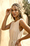 Sea Shell Hair Net Sea Beach Hair Accessory 2140 Beige - 3