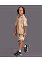 Boys Beige Jacquard Polo T-shirt - 5