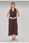 V-Neck Back Cutout Detail