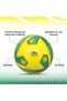 Training ‎PU Football (Size 5) | Yellow | Machine Stitched | 32 Panel | TPU top Layer | Soccer Ball | Butyl Bladder Core - 2