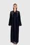 LIORA Women’s Luxury Abaya – Elegant Black Open Abaya with Premium Fabric, Modest Islamic Wear for Daily & Occasion Use