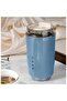 Travel Coffee Mug, 240ml Insulated Beverage Cup With Leakproof Lid, Long Lasting BLUE - 3