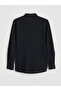 Southblue Navy Blue Slim Fit Men's Oxford Shirt - 6