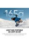 حزمة X4 Air Starter - كاميرا خفيفة الوزن 165 جرام بدقة 8K و360 درجة، عصا سيلفي غير مرئية، عدسات قابلة للاستبدال، التقاط الصور أولاً وتحديد الإطار لاحقاً، واقي رياح مدمج، تثبيت FlowState، تطبيق مدعوم بالذكاء الاصطناعي - 2